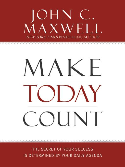Cover image for Make Today Count